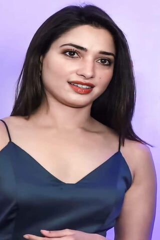 Elegance in Blue: Tamannaah Bhatia Shines Bright