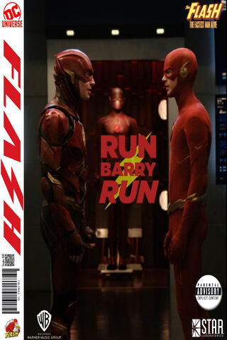 Speeding Into Action: The Flash Vinyl Cover
