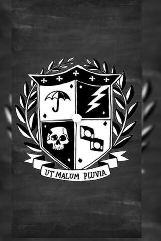 The Umbrella Academy Emblem: Guardians of the Unusual ☂️⚡️💀