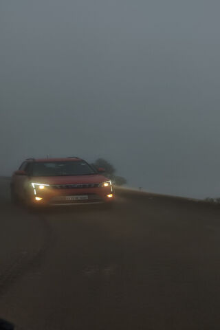 XUV300: Conquering the Foggy Roads! 🌫️🚗