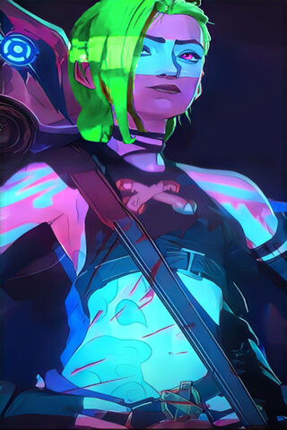 Electric Chaos: Jinx Unleashed ⚡️💚