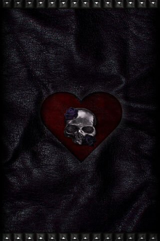 Heart of Darkness: A Skull's Embrace