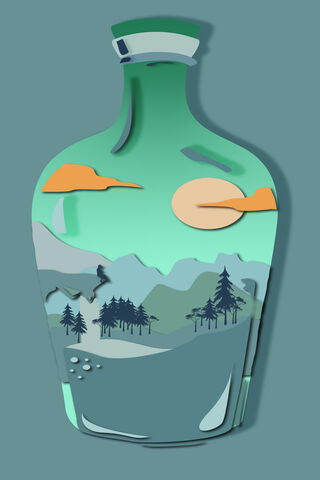 Nature's Essence in a Bottle 🌿✨