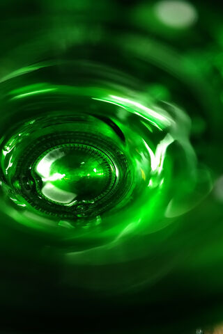 The Green Swirl of Refreshment 🍻✨