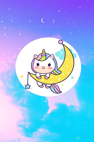 Dreamy Adventures of the Baby Unicorn 🌙✨