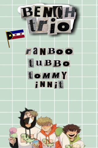 Chillin' with the Bench Trio! 🍦🎉