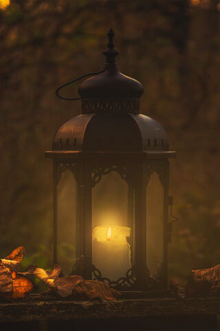 Whispers of Light: The Enchanted Candle Lantern