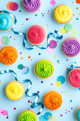 Colorful Cupcake Celebration! 🎉🧁