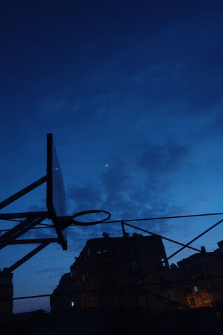 Evening Dreams Under the Gökyüzü 🌌🏀