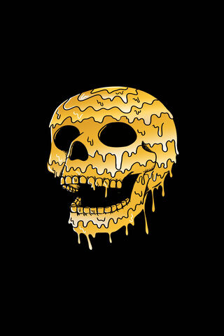 Dripping Gold: The Golden Skull
