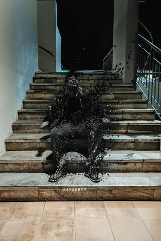 Fading Away: A Moment of Uncertainty