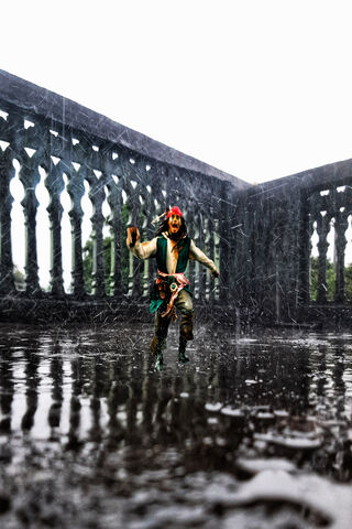 Captain Jack Sparrow: The Stormy Adventure 🌧️ ☠️