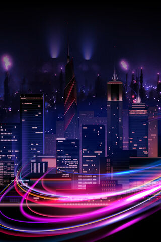 Neon Dreams: A City of Light 🌆✨