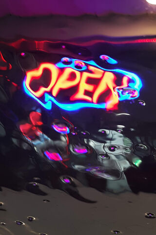 Bright Welcome: The Open Neon Sign
