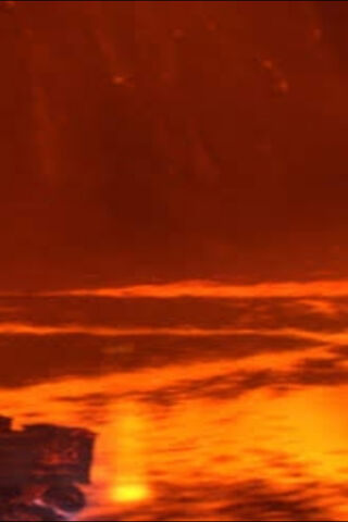 Fiery Reflections: Nature's Canvas 🔥🌅