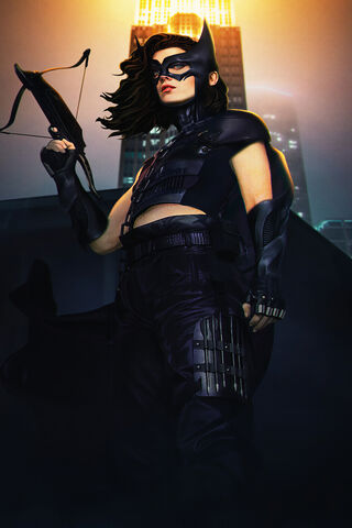 Shadowed Vigilante: The Huntress Unleashed