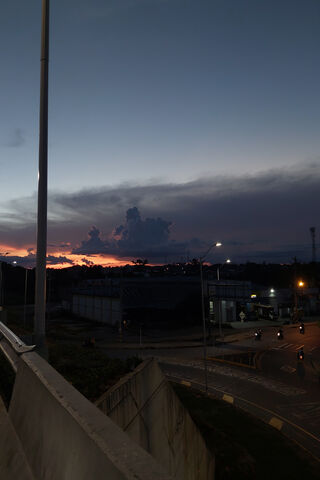 Atardecer De Pueblo.