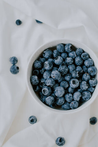 Berry Bliss: A Bowl of Blue Delights 🍇✨