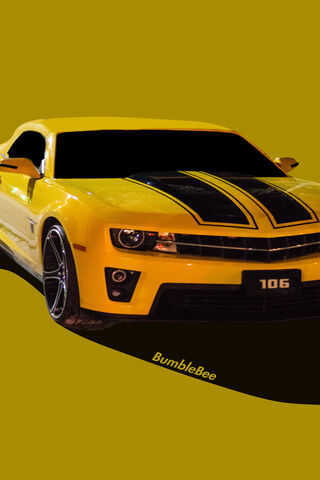 Bumblebee's Bold Ride: The Mustang Marvel 🚗💛