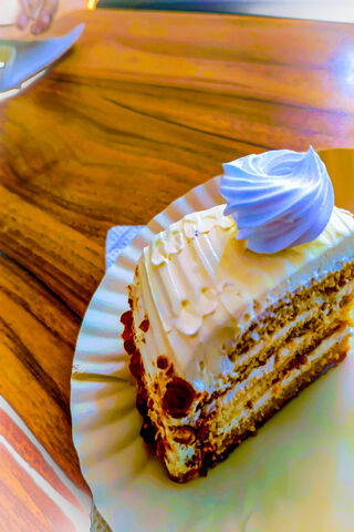 Sweet Indulgence: A Slice of Heaven 🍰✨