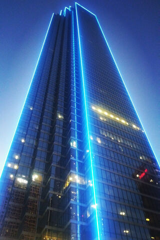 Neon Dreams: A City Skyline at Dusk 🌆✨