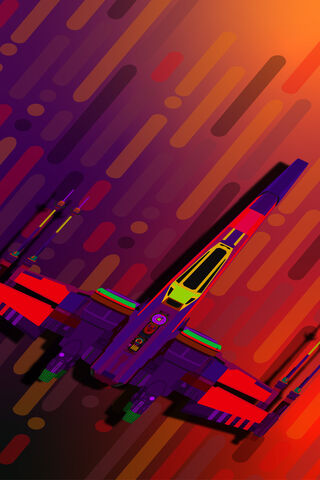 Vibrant Skies: The Color X-Wing Adventure 🌈✈️