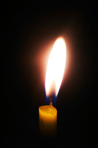 Glow of Serenity: The Candle's Dance 🕯️✨