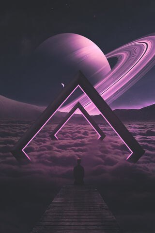 Cosmic Serenity: A Journey Beyond