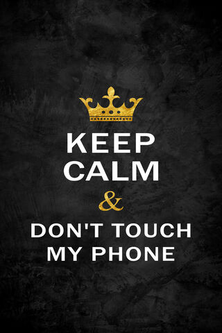 Dont Touch My Phone