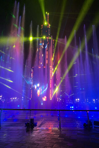 Dancing Waters: A Night of Light and Sound 🌊✨