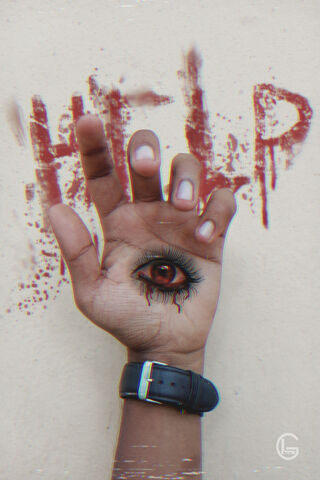 A Cry for Attention: The Eye of Despair 👁️✋