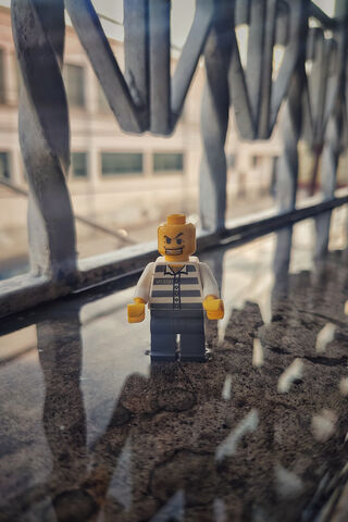 Brick by Brick: The Mischievous Minifigure