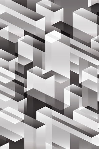 Geometric Dreams: A Monochrome Wonderland 🌌