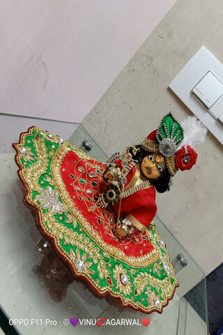 Divine Charm of Laddu Gopal 🌟