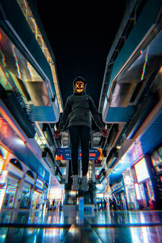 The Enigmatic Mask: A Glimpse into the Unknown