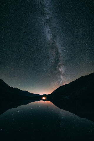 Galactic Reflections: A Journey Through the Milky Way 🌌✨