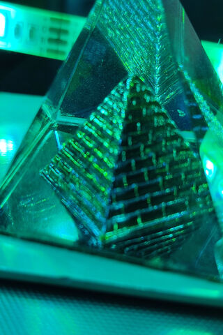 Mystical Glow of the Pyramid ✨
