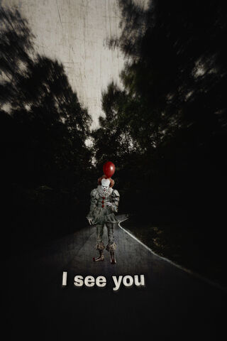 The Haunting Gaze of Pennywise 🎈