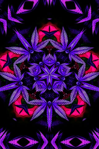 Mystical Leaf Mandala 🌿✨