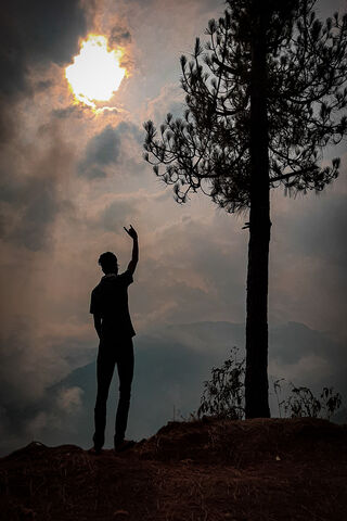 Rocking the Sunset Vibes 🌅✌️