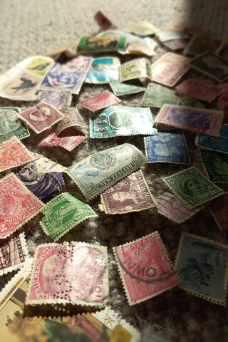 A Colorful Journey Through Time: Vintage Stamps Collection 📬✨