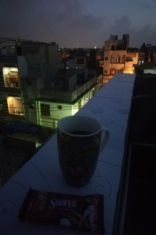 Evening Serenity: A Perfect Teatime Moment
