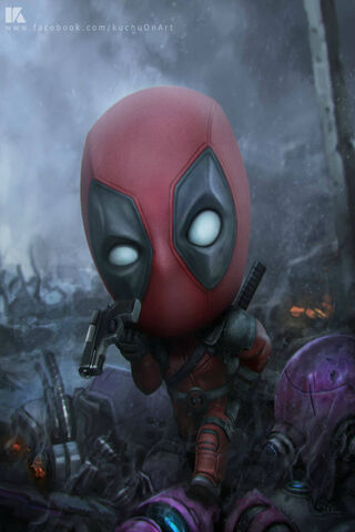 Deadpool: The Merc with a Miniature Mission! 🎭🔫