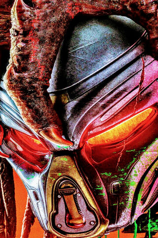 The Menacing Mask of the Evil Predator 🦾👹