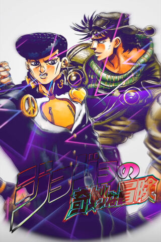 Dynamic Duo: Joseph and Josuke Unite! ⚡️