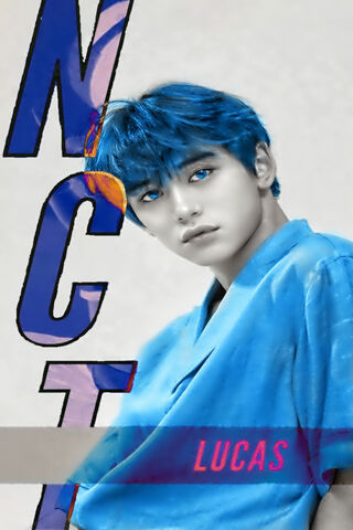 Blue Vibes: Lucas of NCT 🌟