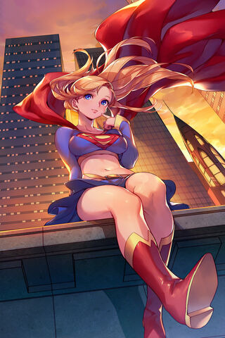 Soaring High: The Spirit of Supergirl 🦸 ✨