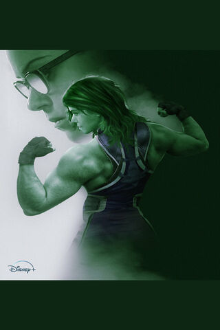 She-Hulk: Strength in Duality 💪✨