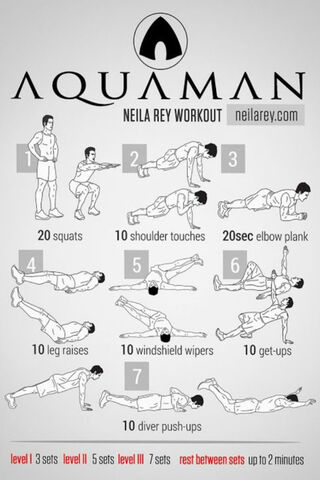Dive into Fitness with the Aquaman Workout! 🌊💪