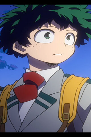 Deku's Determined Gaze 🌟